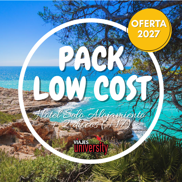 PACK LOW COST | VIAJE FIN DE CURSO SALOU