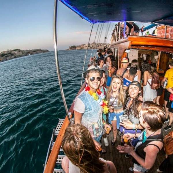 Malta boat party