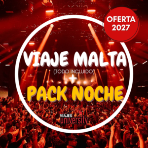 VIAJE A MALTA + PACK NOCHE