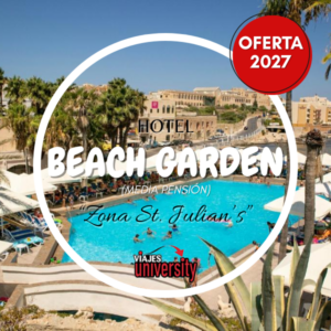 HOTEL BEACH GARDEN || MALTA FIN DE CURSO